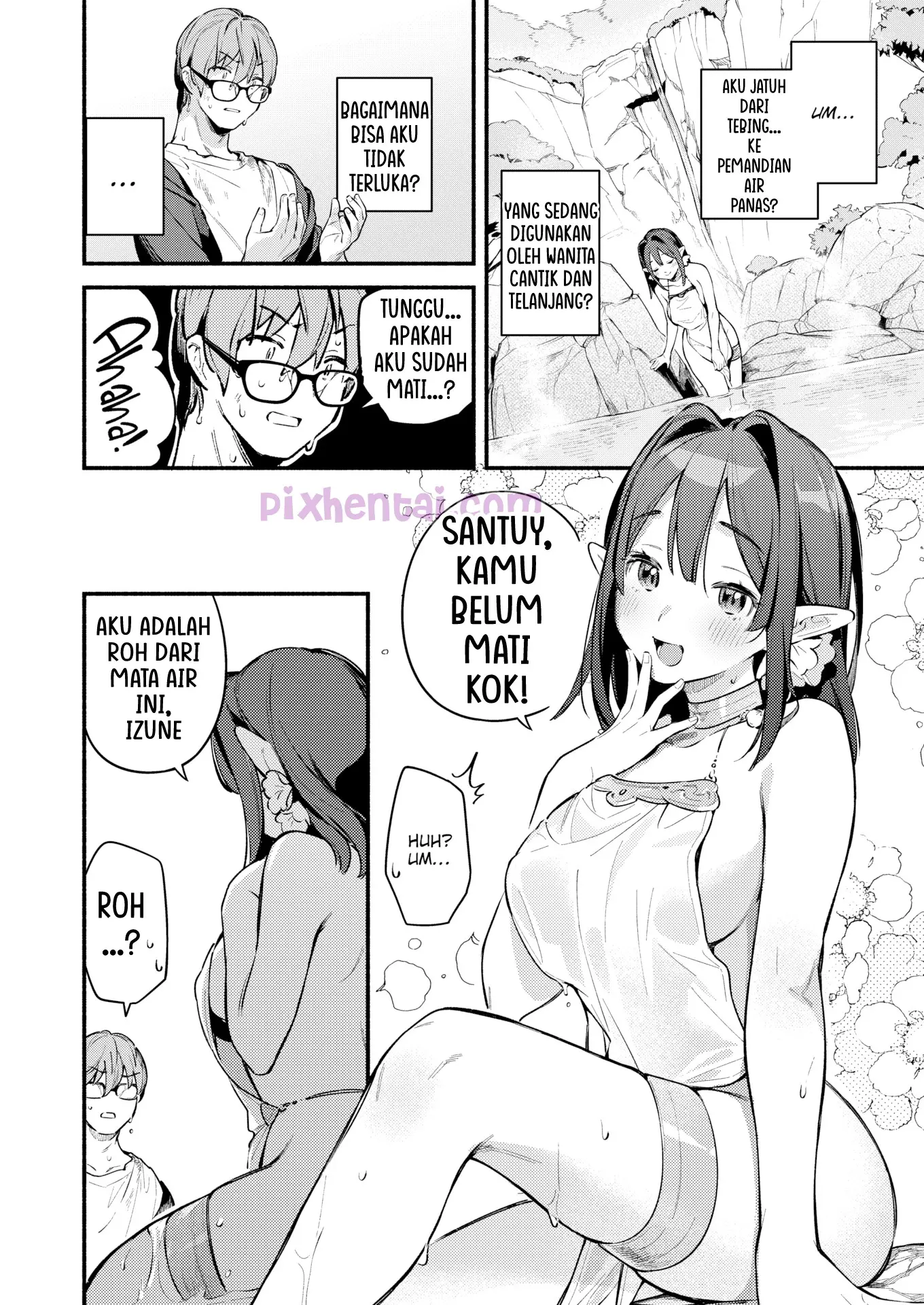 Komik hentai xxx manga sex bokep Secret Spring Splish splash in the secret bath 6
